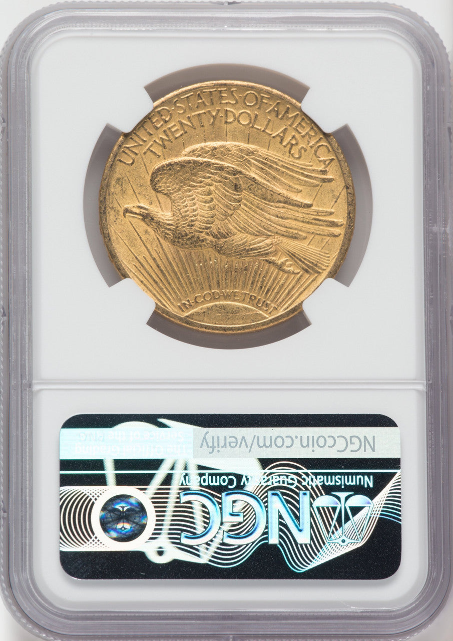 1911 $20 Saint-Gaudens Double Eagle NGC MS61