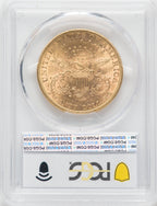 1878 $20 Liberty Double Eagle PCGS MS60