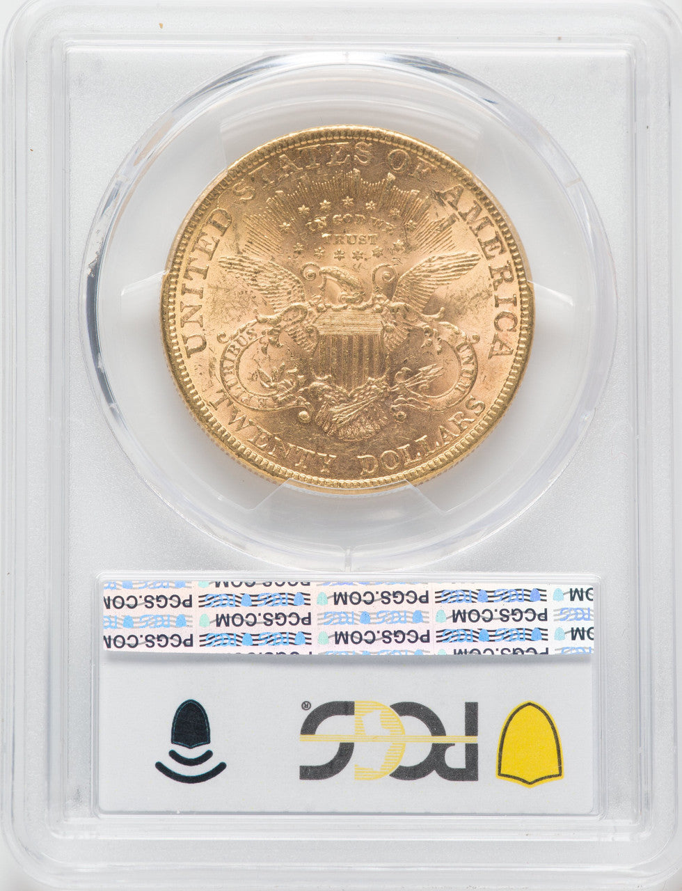 1878 $20 Liberty Double Eagle PCGS MS60
