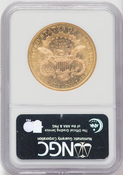 1878 $20 Liberty Double Eagle NGC MS61