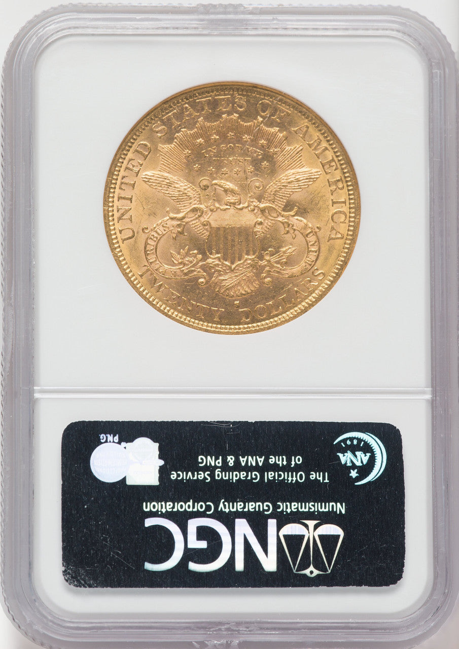 1878-S $20 Liberty Double Eagle NGC MS61