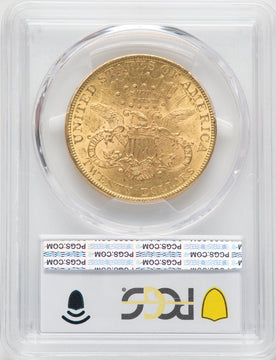 1890 $20 Liberty Double Eagle PCGS MS61