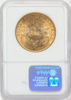 1890-S $20 Liberty Double Eagle NGC MS61