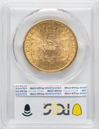 1891-S $20 Liberty Double Eagle PCGS MS61
