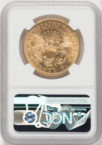 1875-S $20 Liberty Double Eagle NGC AU58