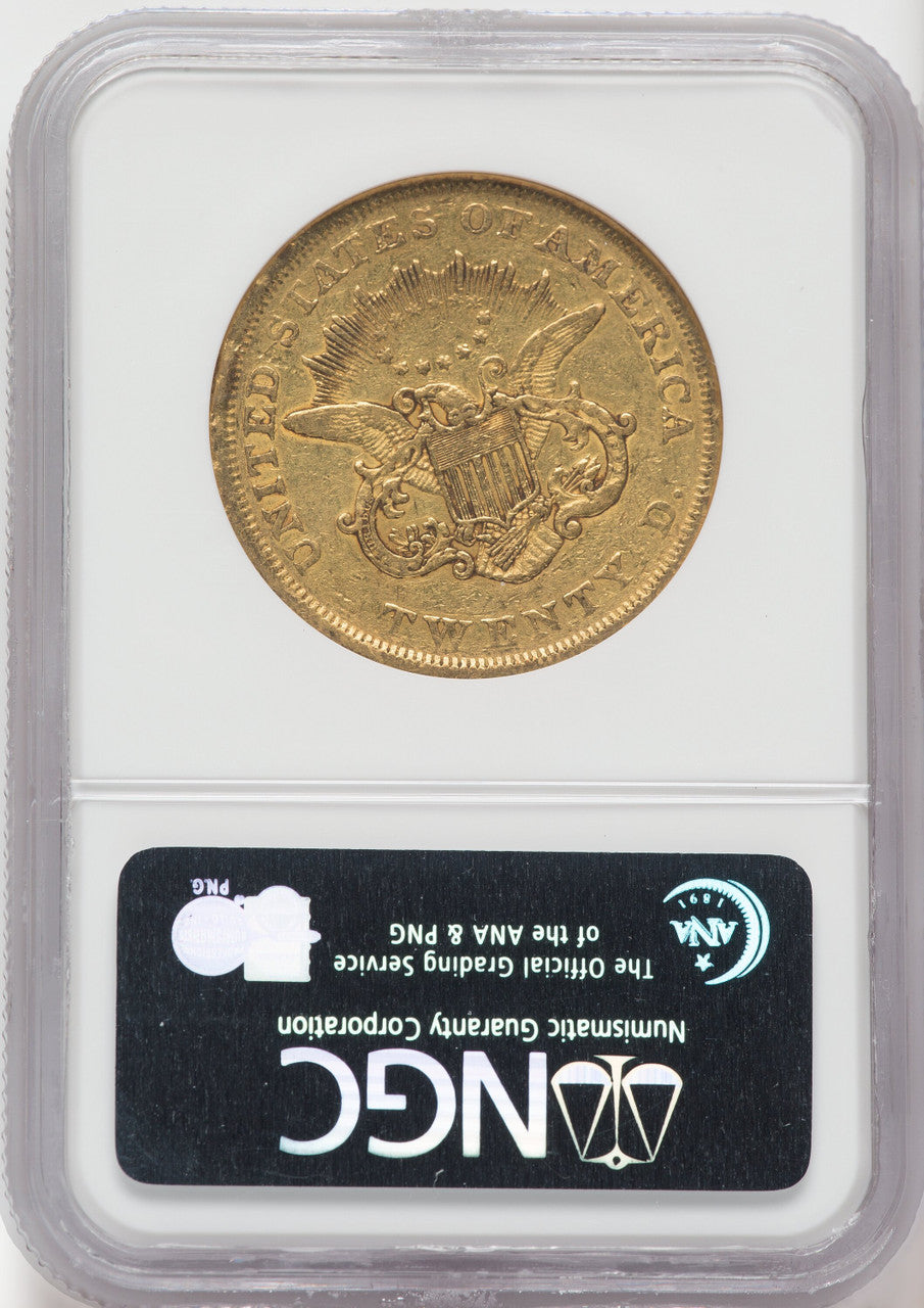 1851 $20 Liberty Double Eagle NGC XF40