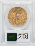1868-S $20 Liberty Double Eagle PCGS XF45