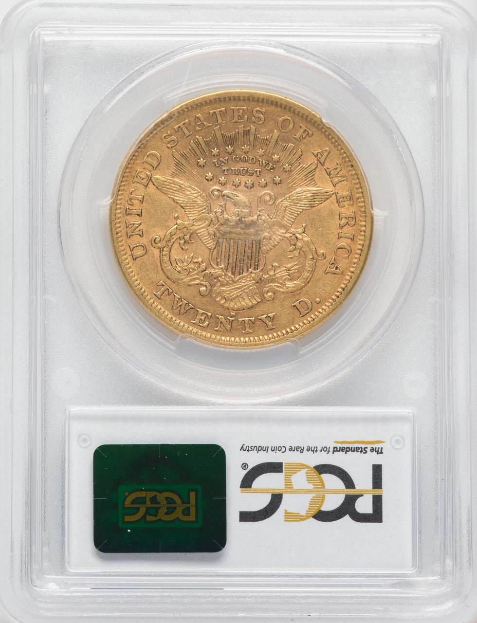1868-S $20 Liberty Double Eagle PCGS XF45