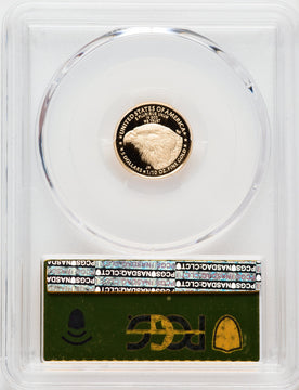 2022-W $5 Tenth Ounce Gold Eagle Advanced Release DC PCGS PR70