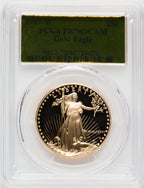 1987-W $50 One-Ounce Gold Eagle PCGS PR70