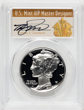 2018-W $25 Palladium First Strike Cleveland Art Deco PCGS PR70 (759943006)