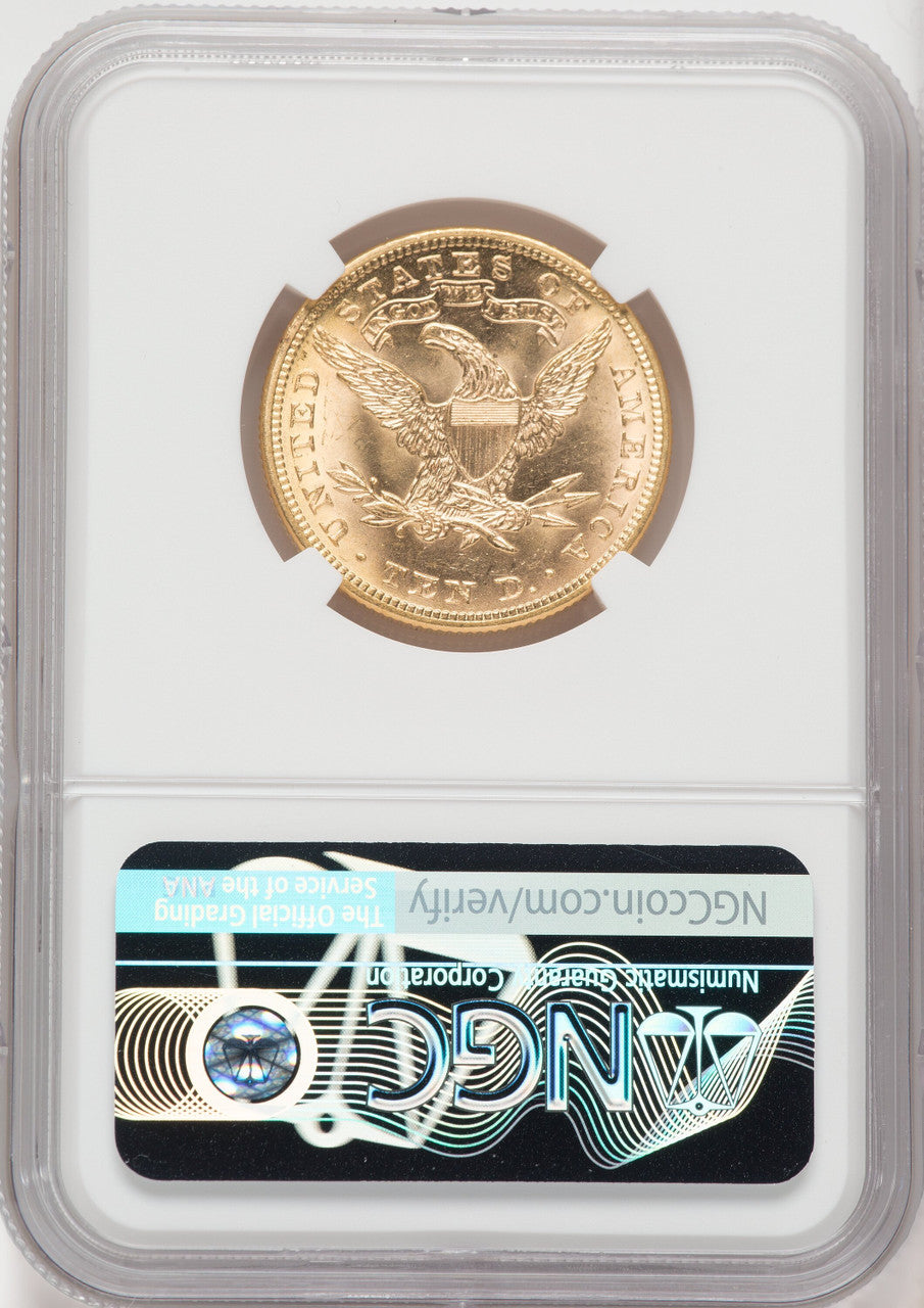 1881 $10 Liberty Eagle NGC MS65