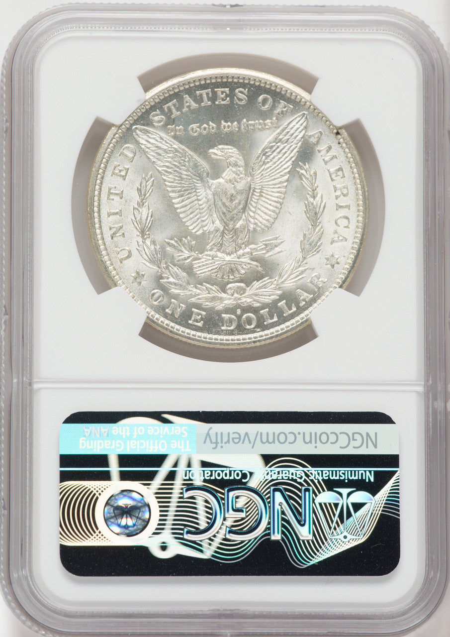 1921-S $1 Green Label Morgan Dollar NGC MS66