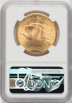 1928 $20 Green Label Saint-Gaudens Double Eagle NGC MS67
