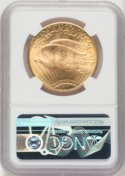 1923-D $20 NGC Plus Saint-Gaudens Double Eagle NGC MS66+