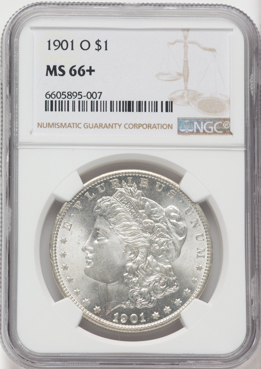 1901-O $1 NGC Plus Morgan Dollar NGC MS66+