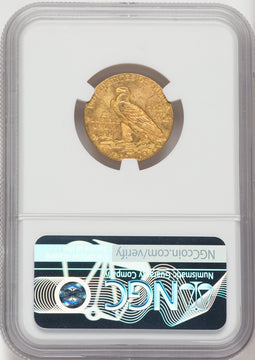 1911 $5 Indian Half Eagle NGC MS63
