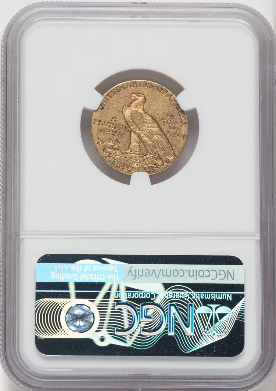 1913-S $5 Indian Half Eagle NGC XF45