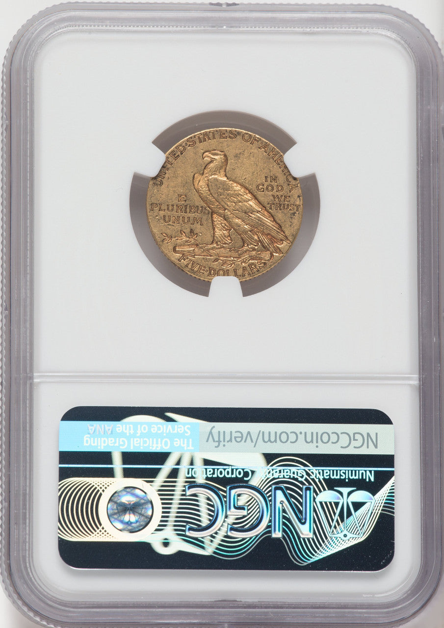 1913-S $5 Indian Half Eagle NGC XF40