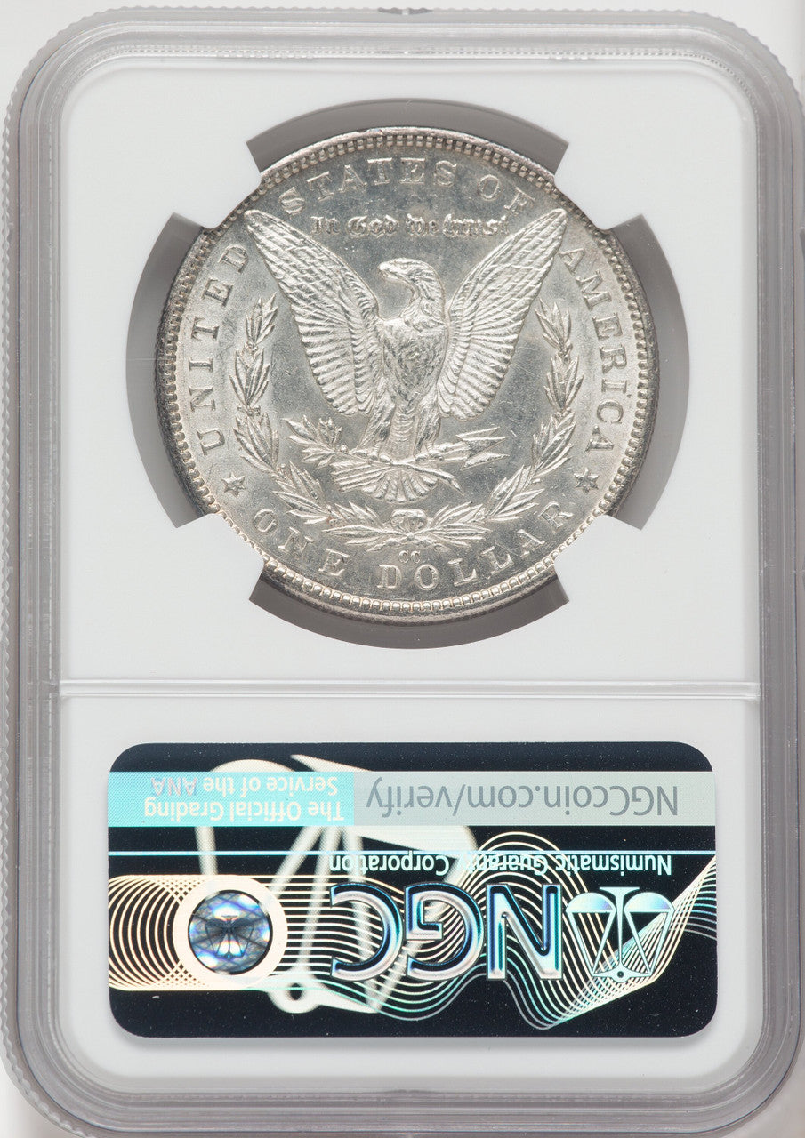 1890-CC $1 Morgan Dollar NGC AU58