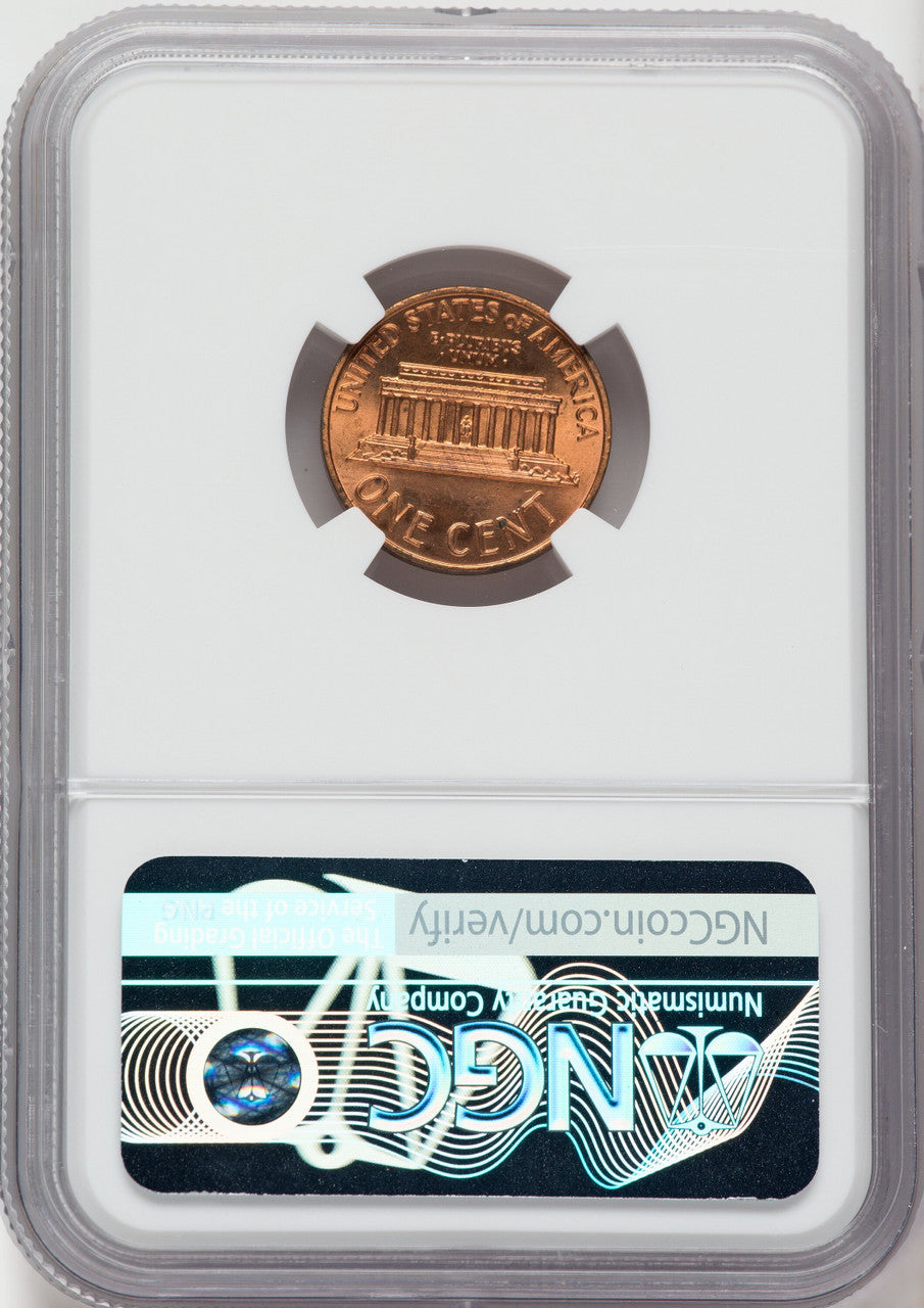 1972 1C Doubled Die Obverse RD Lincoln Cent NGC MS65