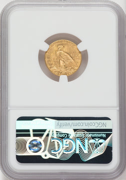 1927 $2.50 Indian Quarter Eagle NGC MS65
