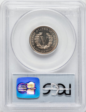 1883 5C No Cents CA Proof Liberty Nickel PCGS PR65