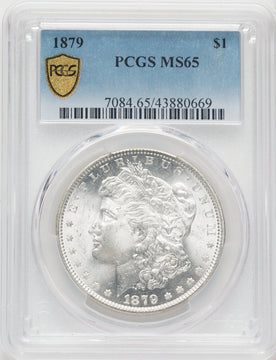 1879 $1 Morgan Dollar PCGS MS65