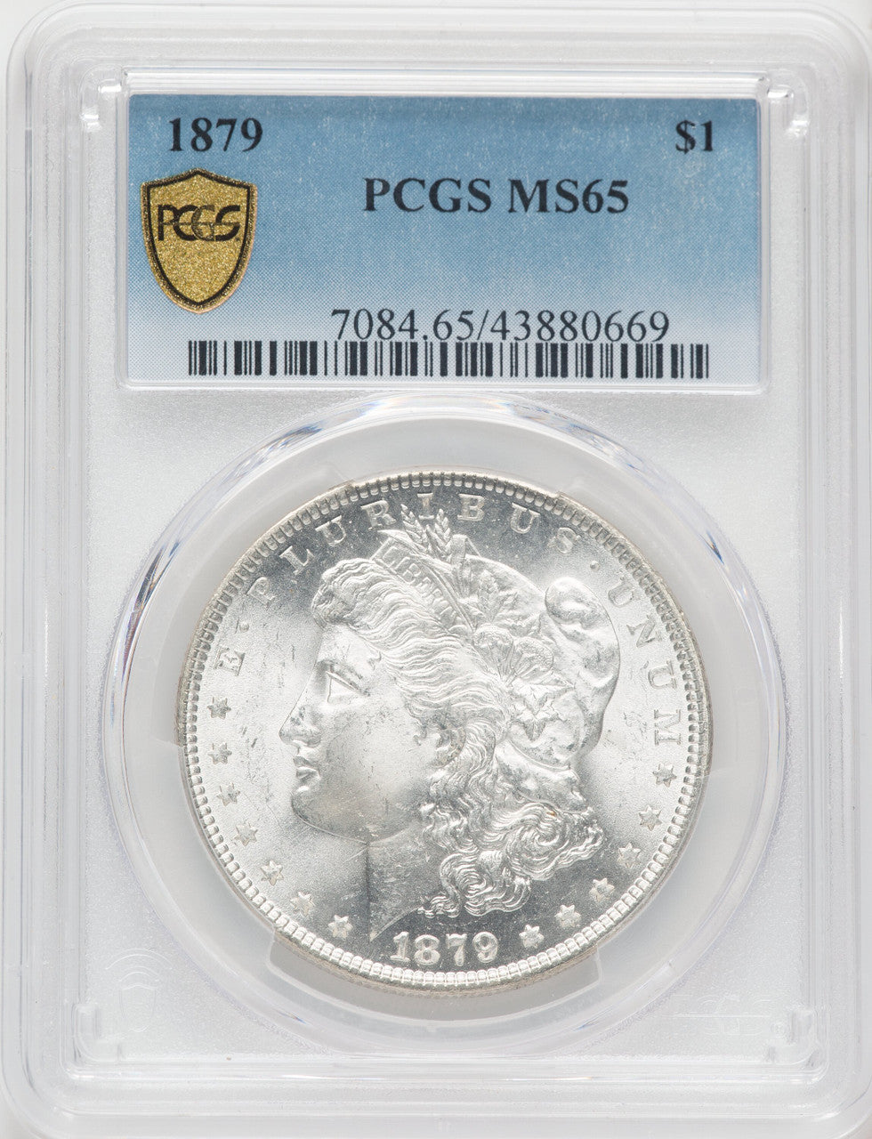1879 $1 Morgan Dollar PCGS MS65
