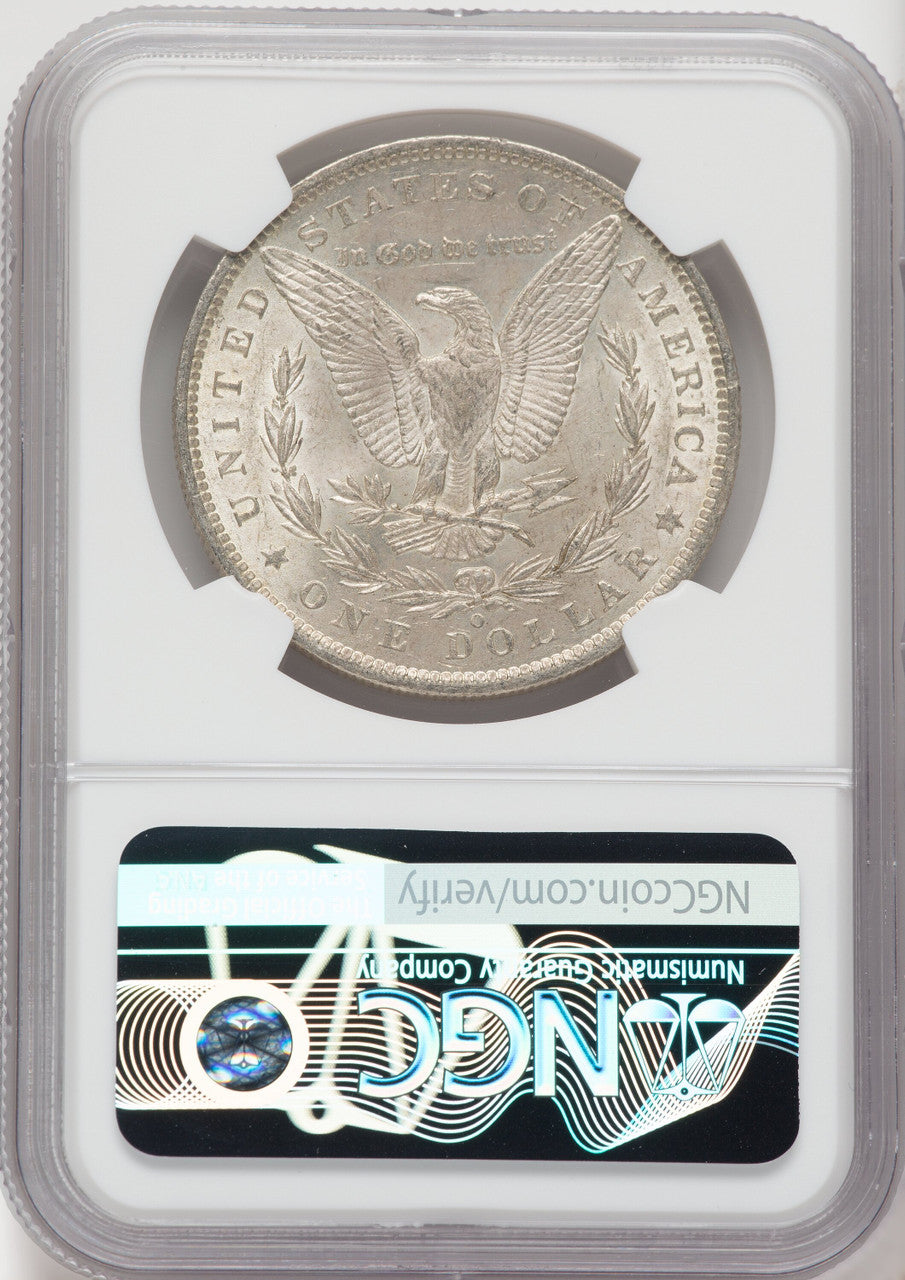 1886-O $1 Morgan Dollar NGC AU58