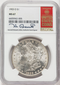 1903-O $1 Morgan Dollar NGC MS67
