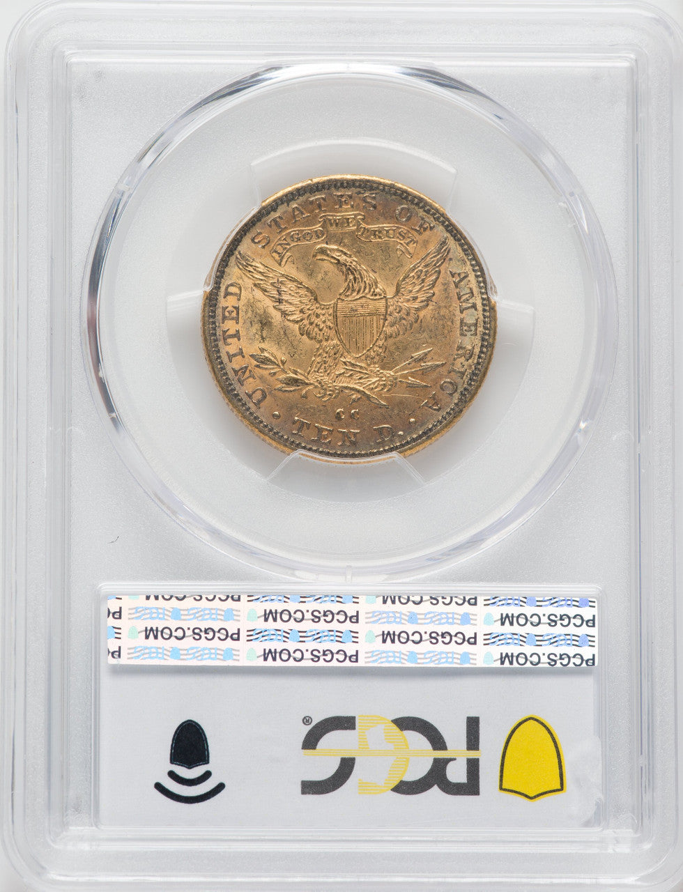1890-CC $10 Liberty Eagle PCGS MS61