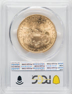 1893 $20 Liberty Double Eagle PCGS MS62