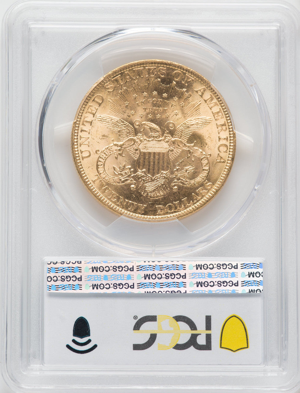 1893 $20 Liberty Double Eagle PCGS MS62