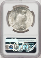1922 $1 Peace Dollar NGC MS67