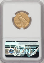 1914-S $5 Indian Half Eagle NGC AU55