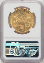 1879-CC $20 Liberty Double Eagle NGC AU55