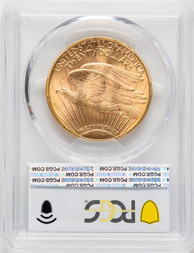 1923 $20 Saint-Gaudens Double Eagle PCGS MS65