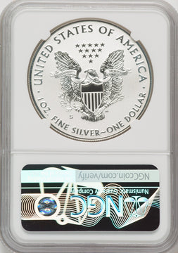 2019-S Silver Eagle Enhanced Reverse Proof First Day of Issue NGCX PF10