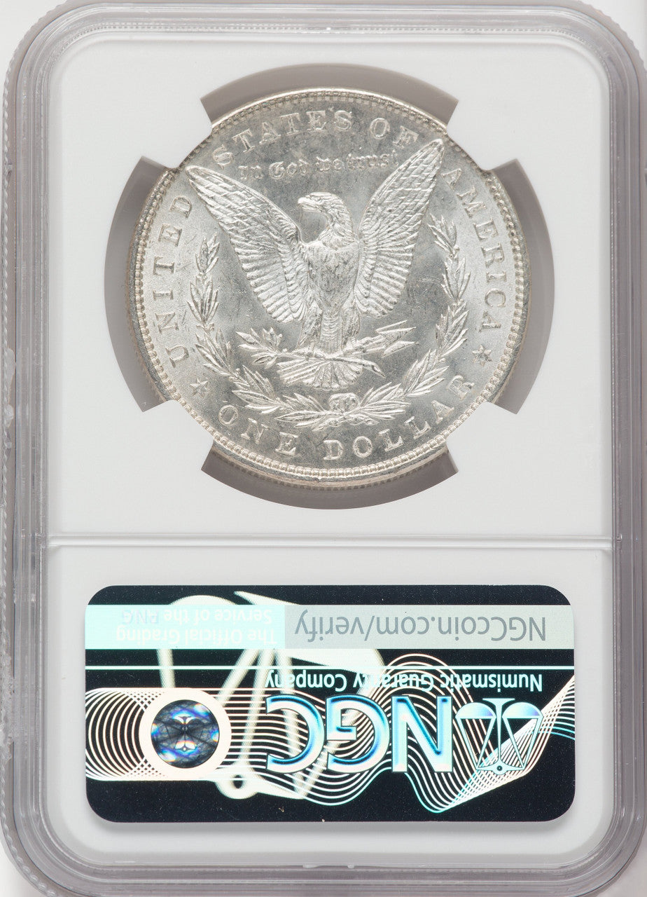 1887 $1 NGC Plus Morgan Dollar NGC MS67+