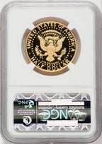 2014-W 50C Kennedy Gold 50th Anniversary First Strike Proof Kennedy Half Dollar NGC PR70