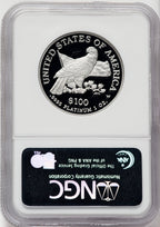 2003-W $100 One-Ounce Platinum Eagle Statue of Liberty NGC PF70
