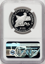 2003-W $100 One-Ounce Platinum Eagle Statue of Liberty NGC PF70