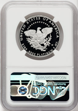 2005-W $100 One-Ounce Platinum Eagle Statue of Liberty NGC PF70