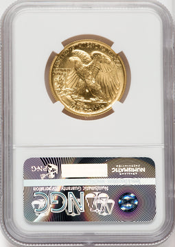 2016-W 50C Walking Liberty Half-Ounce Gold First Strike NGC MS70