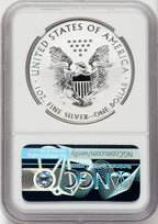 2019-S Silver Eagle Enhanced Reverse Proof ER NGC PF70 Ed Moy