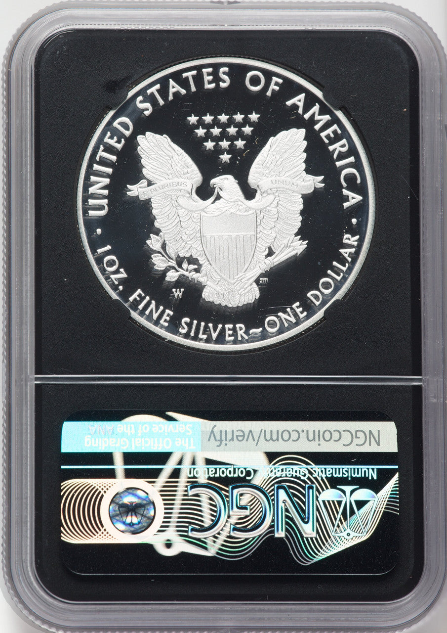 2021-W Silver Eagle Type One First Day of Issue NGC MS70