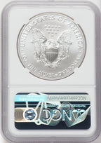 2021-(S) S$1 Silver Eagle Type One Emergency Issue Struck at San Francisco First Strike NGC MS69