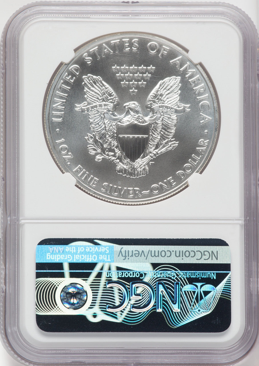 2011-(S) S$1 Silver Eagle Struck at San Francisco First Strike NGC MS70