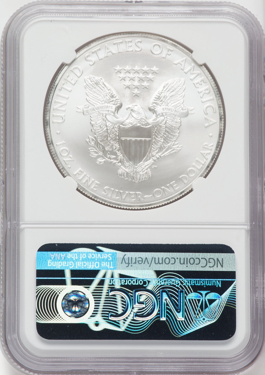 2013-(S) S$1 Silver Eagle Struck at San Francisco NGC MS70